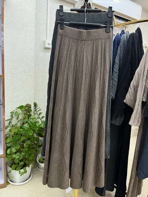 Knitted Long Skirts